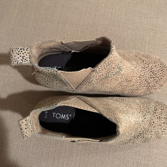 Toms Wedge booties, size 7.5 - Picture 8 of 8